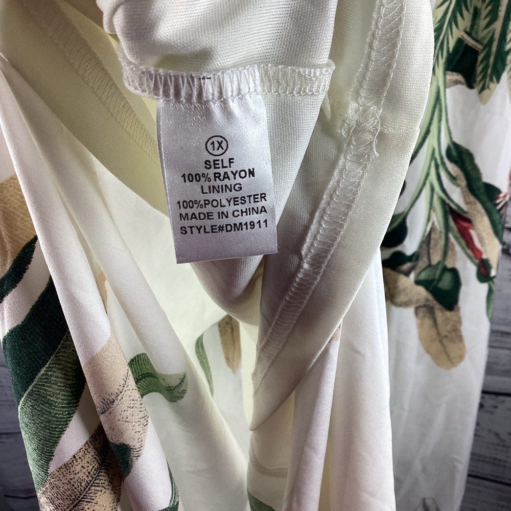 FASHION NOVA PLUS SIZE 1X‎ MAXI LONG DRESS KEY WEST PARTY VACATION BEACH NWT - Picture 15 of 16